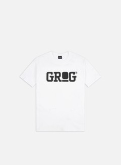 Grog Classic Logo T-shirt White/Black