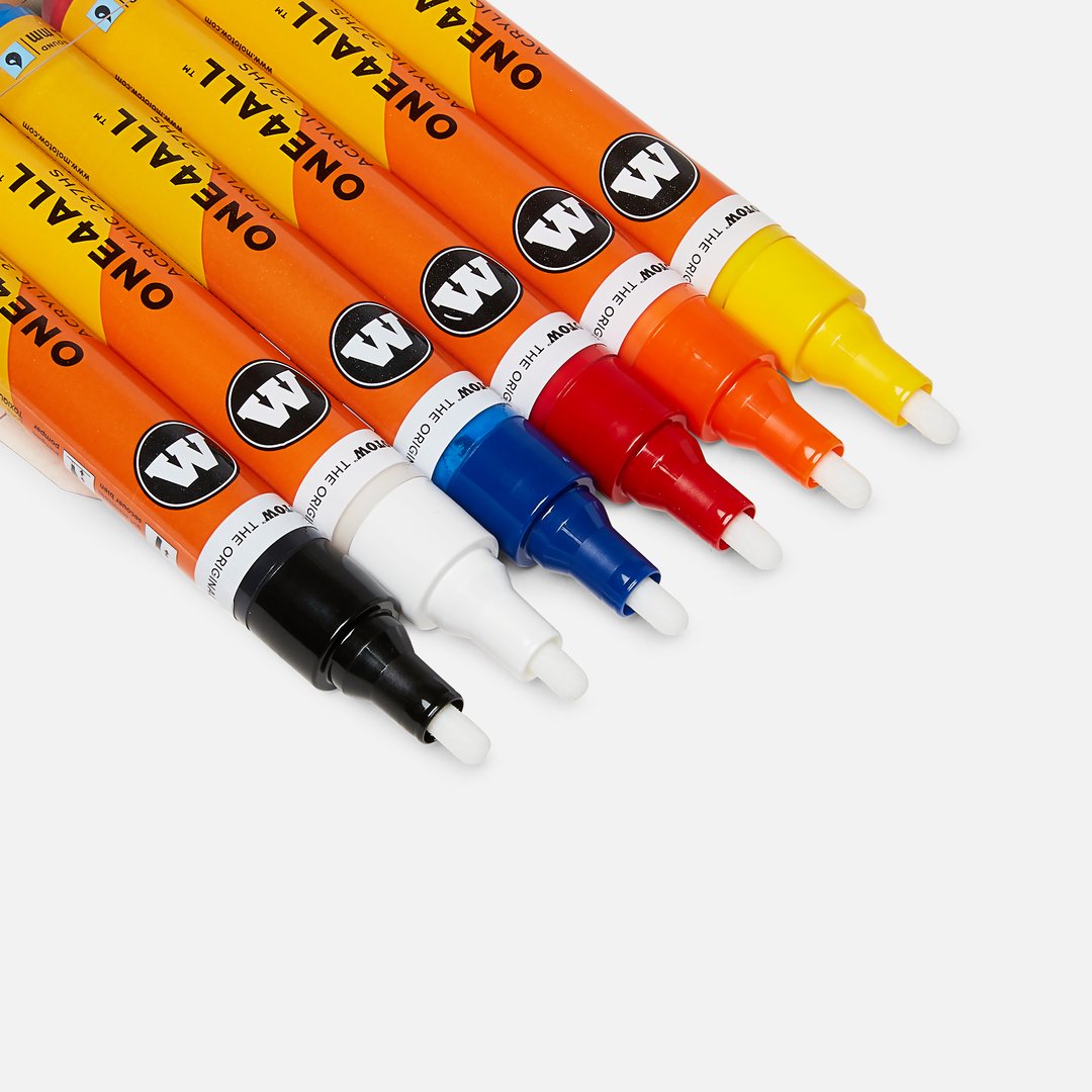 Molotow ONE4ALL 227 HS Basic Set I 6 pz 2